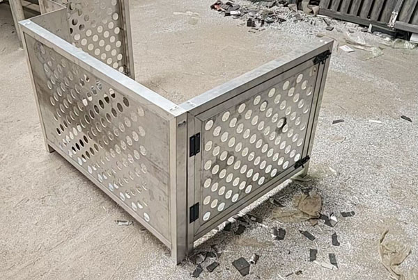 鋁單板空調罩車(chē)間生產(chǎn)